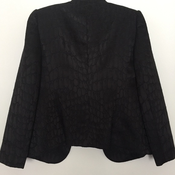Armani Collezioni blazer jacket black size 10 - Picture 7 of 7